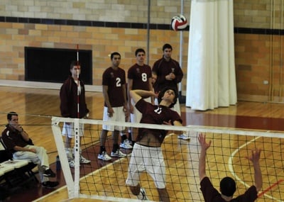 Cover image for Men's Volleyball Faces Tougher Conference Schedule