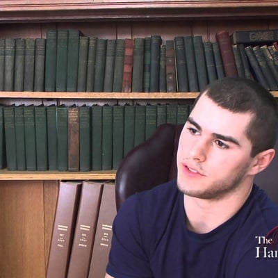 Cover image for Zach Boden Plays Football and Baseball at Harvard