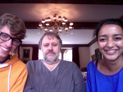 Cover image for A Conversation with Slavoj Zizek