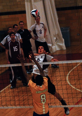 Cover image for Harvard Sweeps Saints in Midweek Matchup