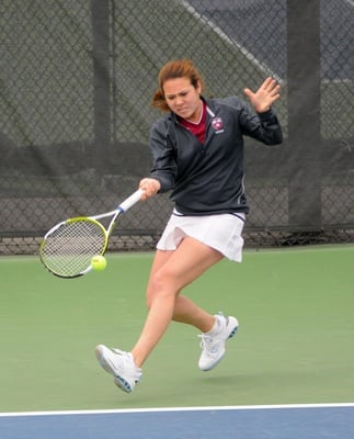 Cover image for Women's Tennis Falls at Yale, Takes Down Brown