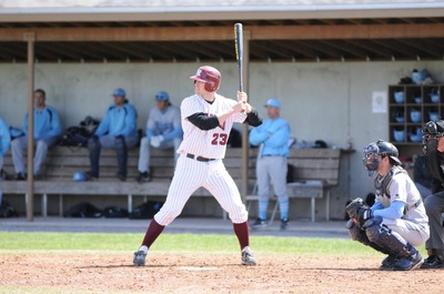 Cover image for Baseball Splits Saturday Doubleheader