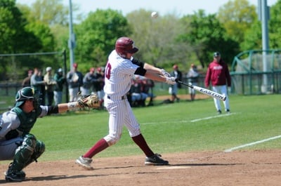 Cover image for Baseball's Postseason Hopes Come to an End with Losses to Dartmouth