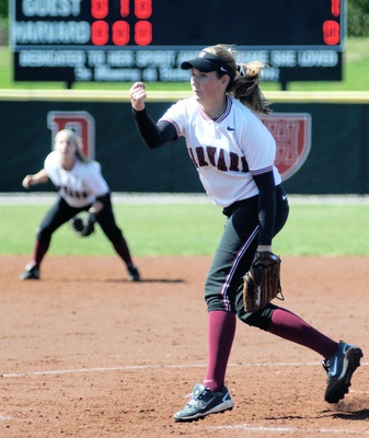 Cover image for Softball Ends Regular Season with Split