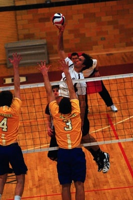 Cover image for BREAKOUT TEAM OF THE YEAR, RUNNER-UP: Men's Volleyball