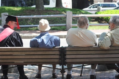 Cover image for park bench