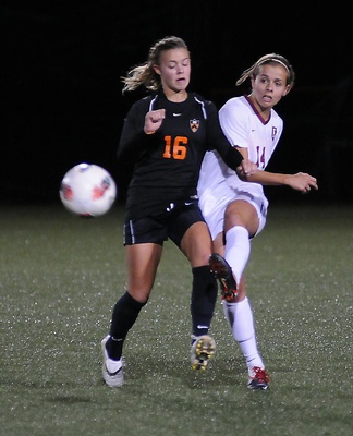 Cover image for Led by Johnson, Women's Soccer Tops UMass, 2-0