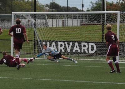 Cover image for Men's Soccer Falls in Double-Overtime