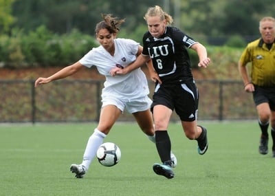 Cover image for Women's Soccer Erases Early Deficit in 3-1 Victory