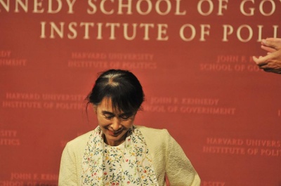 Cover image for Burmese Dissident Speaks at Institute of Politics