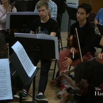 Cover image for River Charles Ensemble Makes Music Without a Conductor
