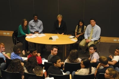 Cover image for Faust Discusses Harvard Investments