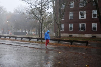 Cover image for Sandy Shuts Down Classes, Exams for a Day