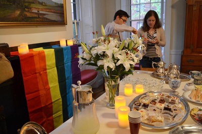 Cover image for Dingman Hosts BGLTQ EqualiTea
