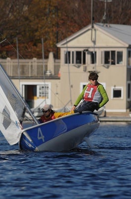 Cover image for Sailing Finishes Last at Final Fall Regatta