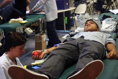 Cover image for Harvard Donates Blood, Raises Awareness for Hurricane Relief