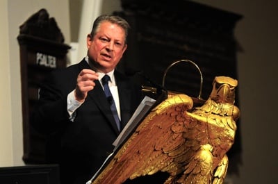 Cover image for Al Gore Talks Climate Change