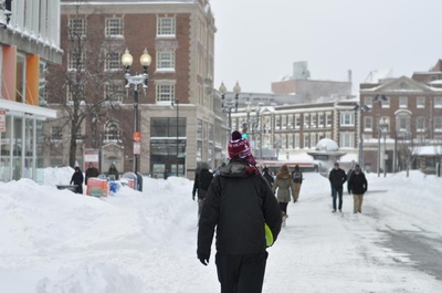 Cover image for Harvard Square Snowed Out
