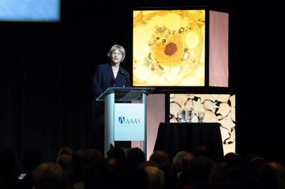 Cover image for Faust Delivers Address on Science Research, Sequestration