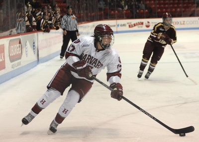 Cover image for Propelled By An Early Start, Women's Hockey Takes Down Colgate, 5-2