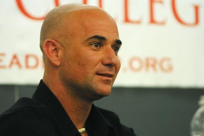 Cover image for Tennis Star Puts Spin on Life's Challenges