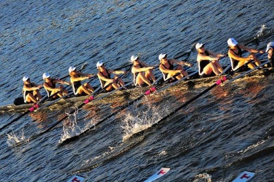 Cover image for Radcliffe Lightweights Top No. 1 Stanford, Heavyweights Compete at Clemson Invitational