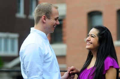 Cover image for Engagement: Carolina R. Beltran ’13 and Christopher H. Weber ’13