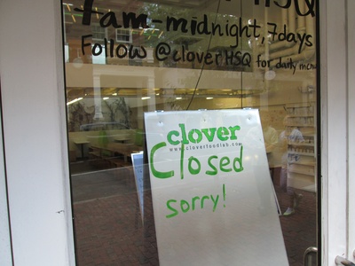 Cover image for Clover is Closed