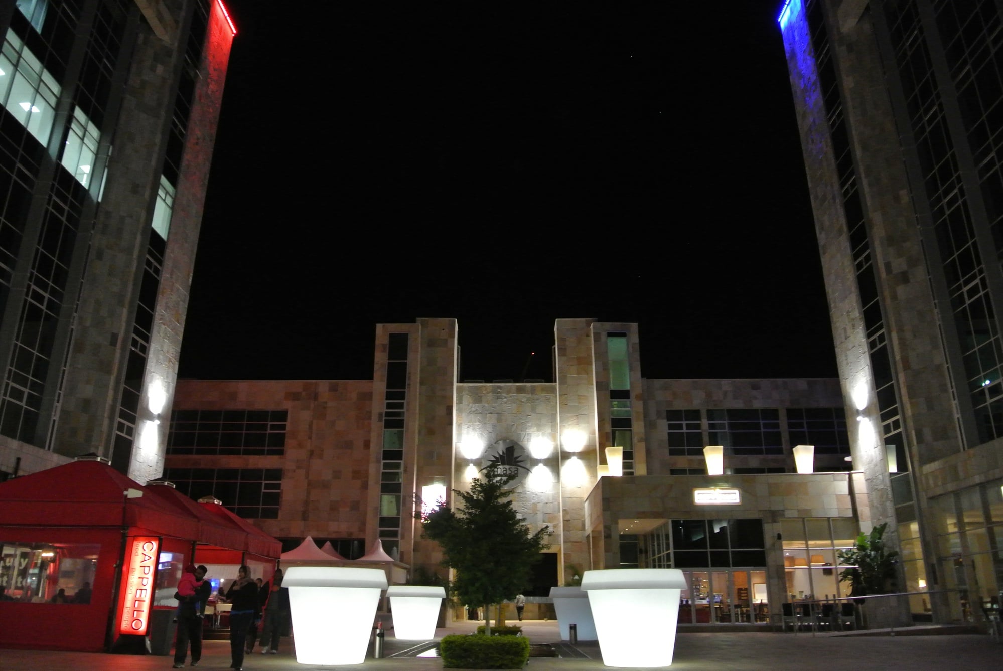 Masa Square at night