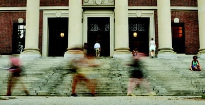 Cover image for Crowds, Crashes Usher in First Day of Classes