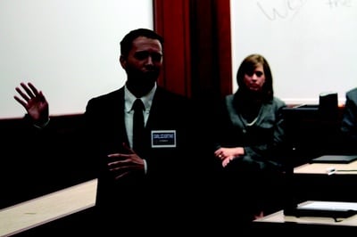 Cover image for Democrats Vie for Vacant Seat, Volunteers