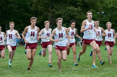Cover image for Cross Country Triumphant in 100th Harvard-Yale Meet