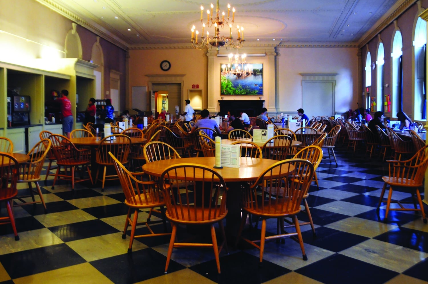 Leverett House dining hall, otherwise unofficially known as "Bistro Lev," has been recently classified as an assembly/residence.