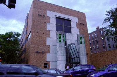 Cover image for Sackler Museum with cars