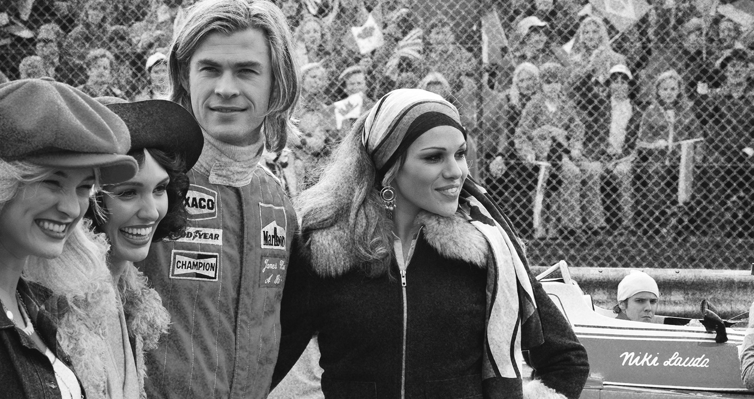 Chris Hemsworth stars in Ron Howard’s latest film, “Rush,” as James Hunt, the famous and charismatic Formula One driver from the ’70s.
