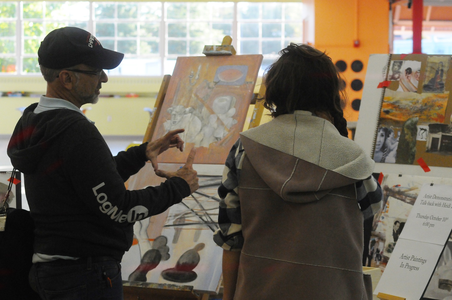 The Harvard Allston Education Portal and Unbound Visual Arts (UVA), Inc., host an art gallery reception and exhibition, featuring artworks by local artists from UVA. 