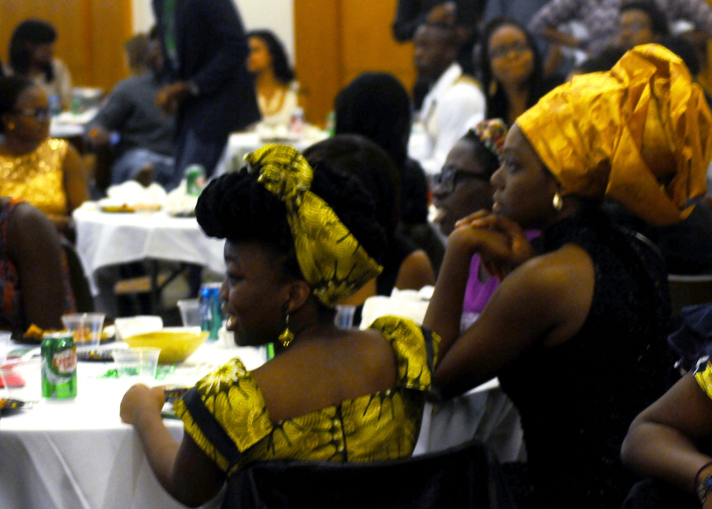 Students from across the region gather together to celebrate Nigeria's Independence at the Harvard Nigerian Students Association 4th Annual Gala. The event included a traditional meal, dance performances, and a highly-anticipated fashion show.