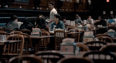 Cover image for New Admissions Video Would Like You To Know That Anything, Even Breakfast, Could Happen at Harvard