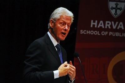 Cover image for Clintons Recognized at HSPH Centennial