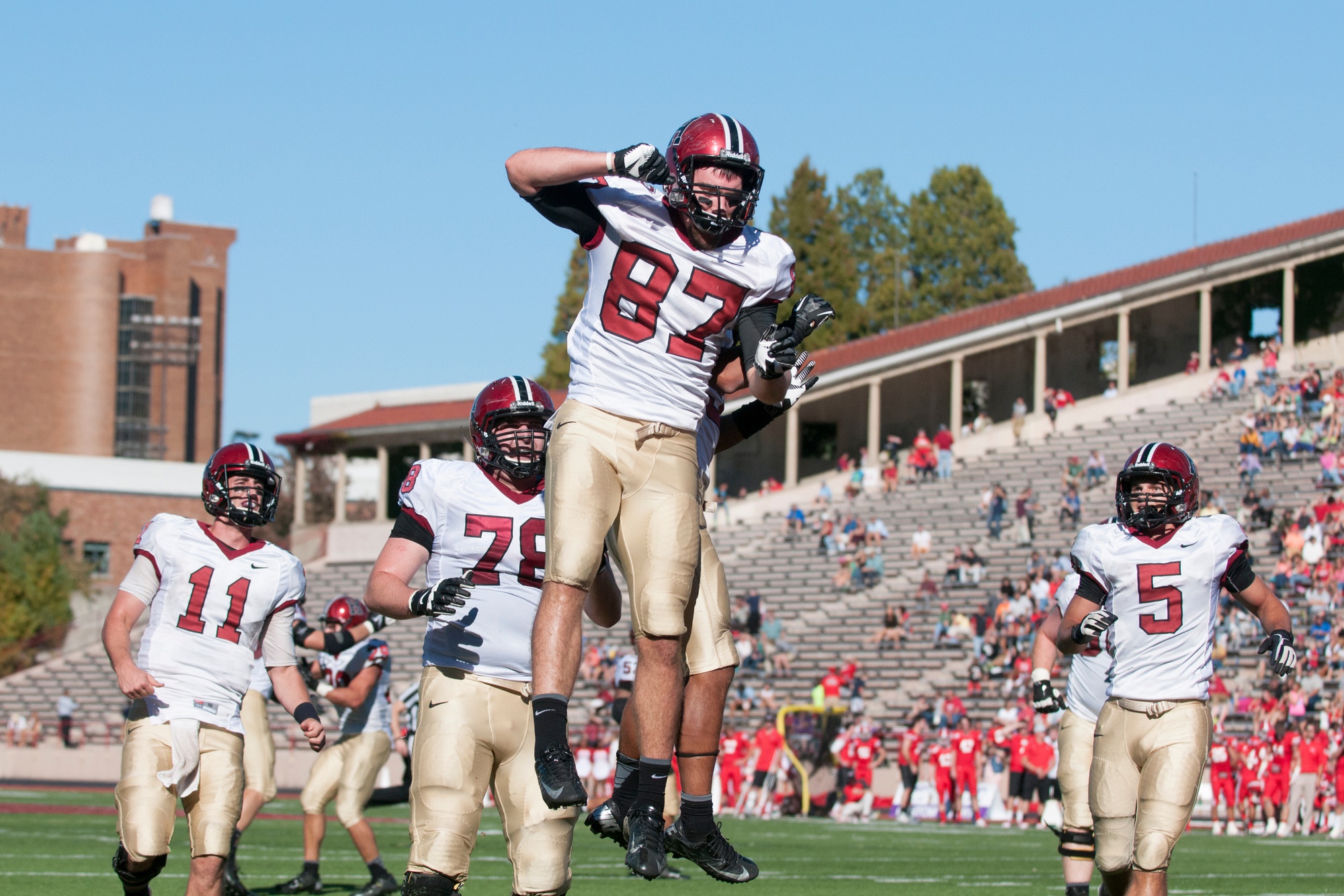 Senior tight end Cameron Brate will lead the Crimson in its weekend matchup against Dartmouth.  Harvard is trying to rebound after its triple overtime loss to Princeton, 51-48, at Soldier's Field Stadium last weekend. 