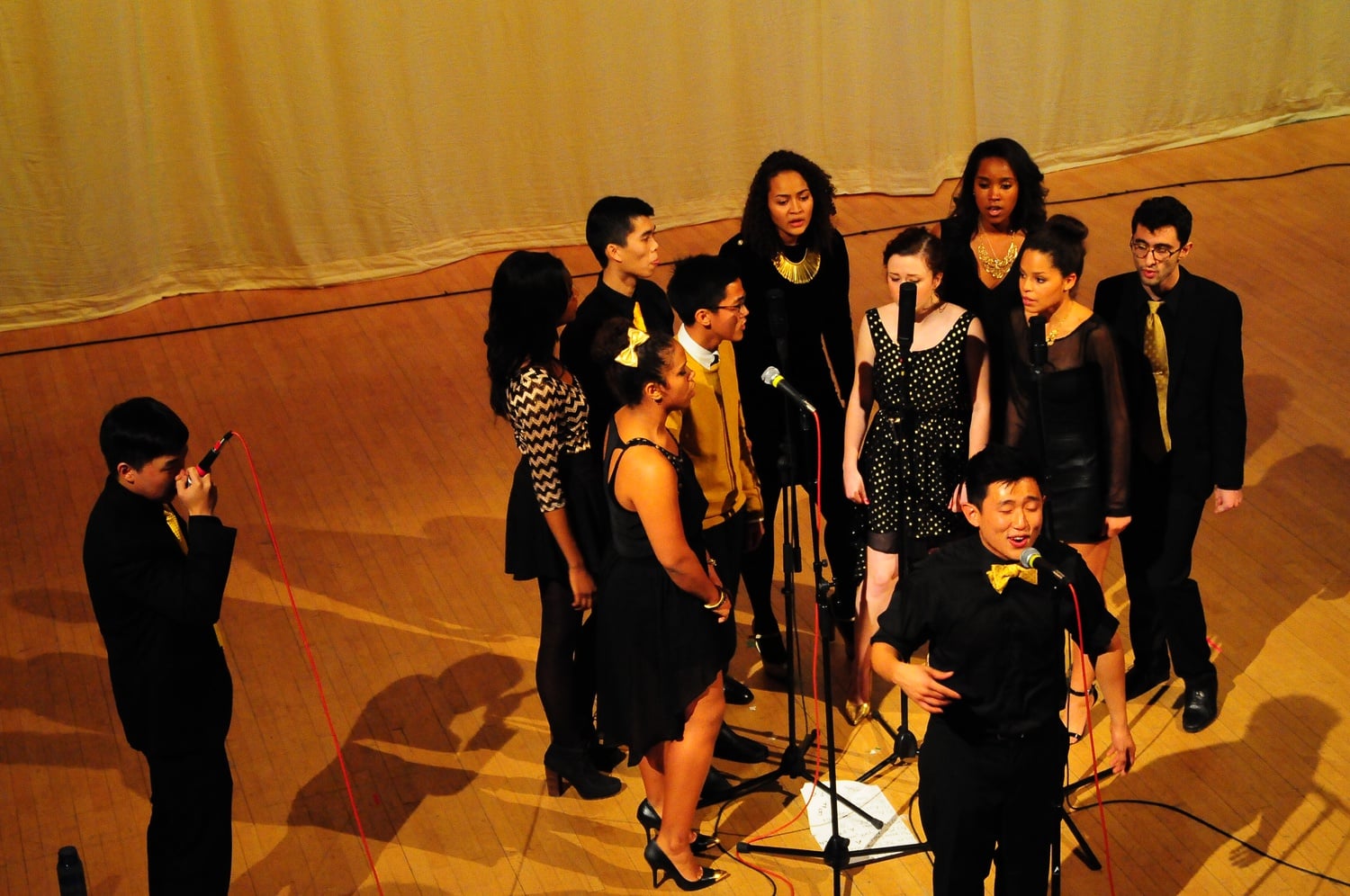 A capella group, KeyChange, performs Usher's Confessions at their concert, Back to 'Bassics' with Stephen Kim performing the solo. They performed at Lowell Lecture Hall on Friday and were supported by Kuumba at the intermission.