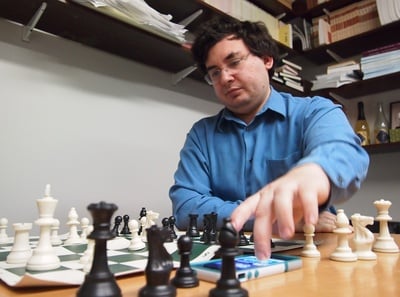 Cover image for Chess with Blitzstein & Elkies: The Pawn is Mightier than the Sword