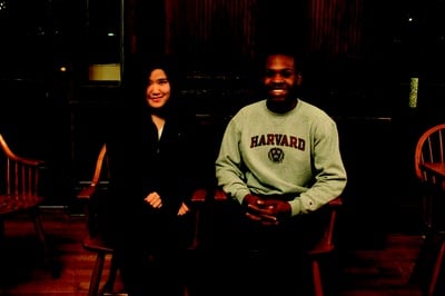 Cover image for Fist-Bumping with Faust: An Interview with UC President and Vice President Candidates Nwokike and Kim