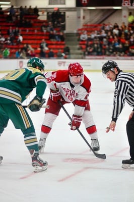 Cover image for BC Proves Too Much For Men's Hockey