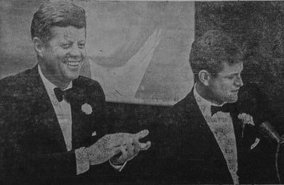 Cover image for JFK at the Commonwealth Armory