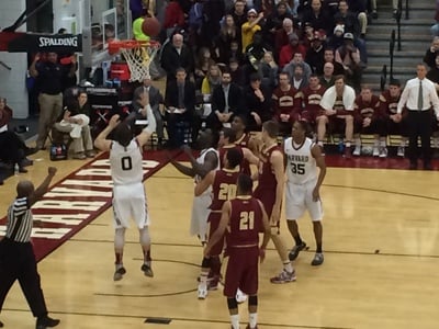 Cover image for Men's Basketball Tops Boston College for Sixth Straight Year