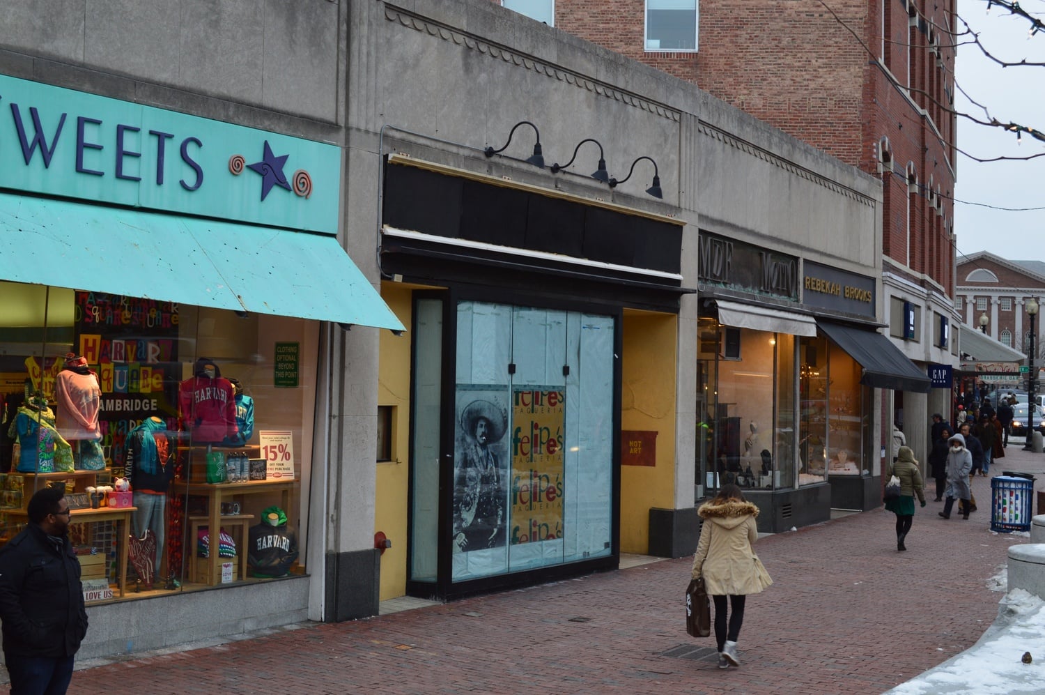 Felipe's will be moving from their current location in The Garage to the site formerly occupied by Bertucci's on Brattle Street.