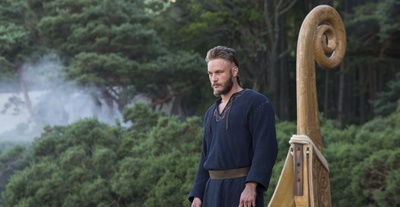 Cover image for More to the Gore in History's "Vikings"