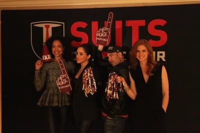 Cover image for "Suits" College Tour
