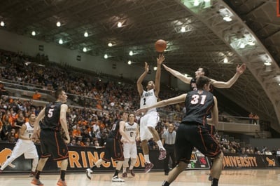 Cover image for Basketball Fares Well in Historical Comparison
